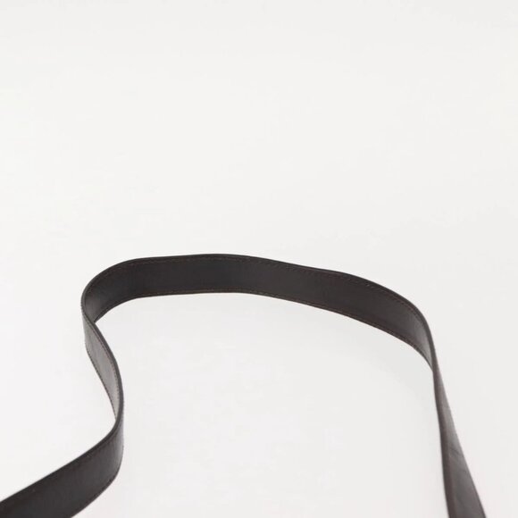 GUCCI Shoulder Bag Leather Brown gold Auth fm4925 - Picture 9 of 16